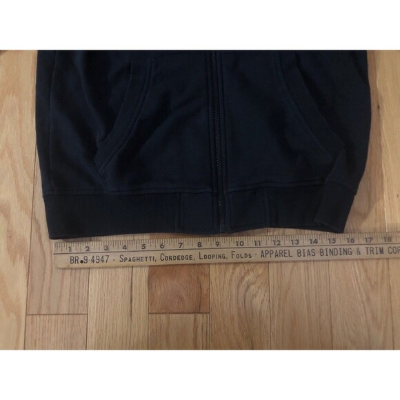 CANIFA Large Black Full Zip Hoodie with Pockets and Drawstring - Picture 5 of 7